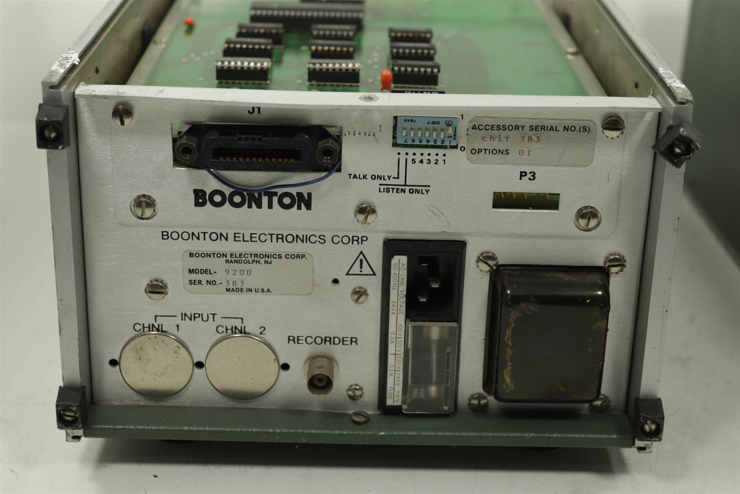 Boonton 4200 RF Microwattmeter + 9200 RF Millivoltmeter + 2 Power Meter Probes