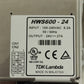 TDK Lambda HWS600-24 Switching Power Supply 27A/24V