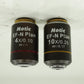 Motic EF-N Plan Microscope 10X 0.25 ∞/0.17 + 4X 0.10 ∞/- Objective lens