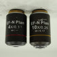 Motic EF-N Plan Microscope 10X 0.25 ∞/0.17 + 4X 0.10 ∞/- Objective lens