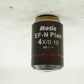 Motic EF-N Plan Microscope 10X 0.25 ∞/0.17 + 4X 0.10 ∞/- Objective lens