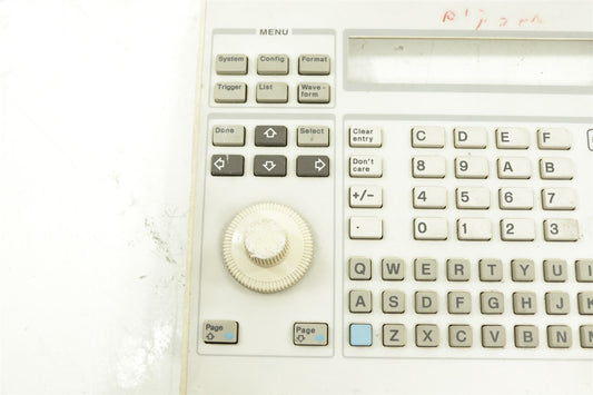 HP Agilent 1662C Front Control Panel