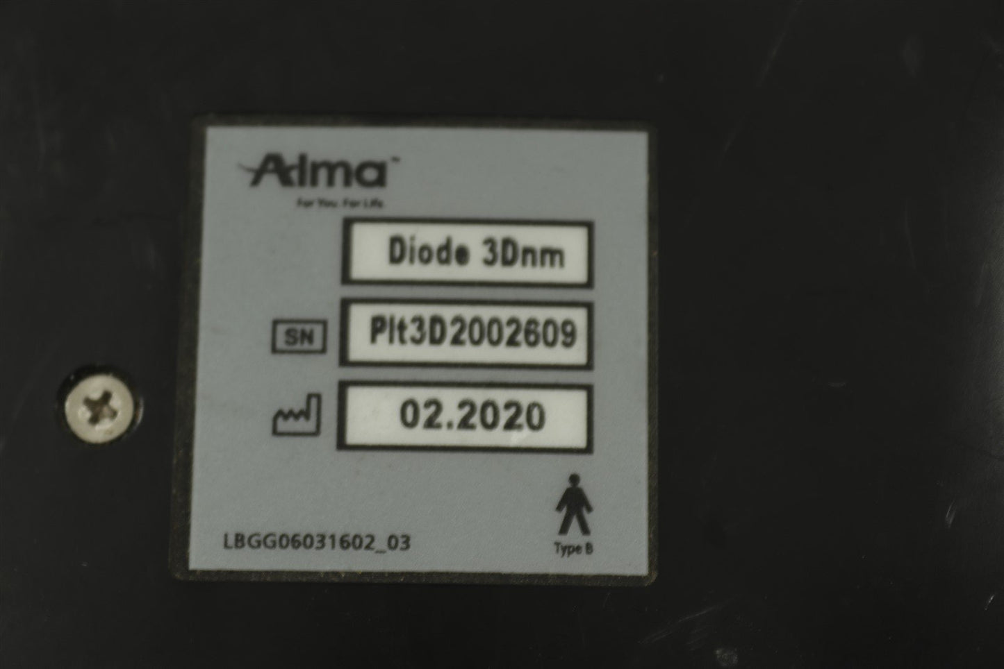 Alma Laser HandPiece Diode 3Dnm Harness CABLE ONLY