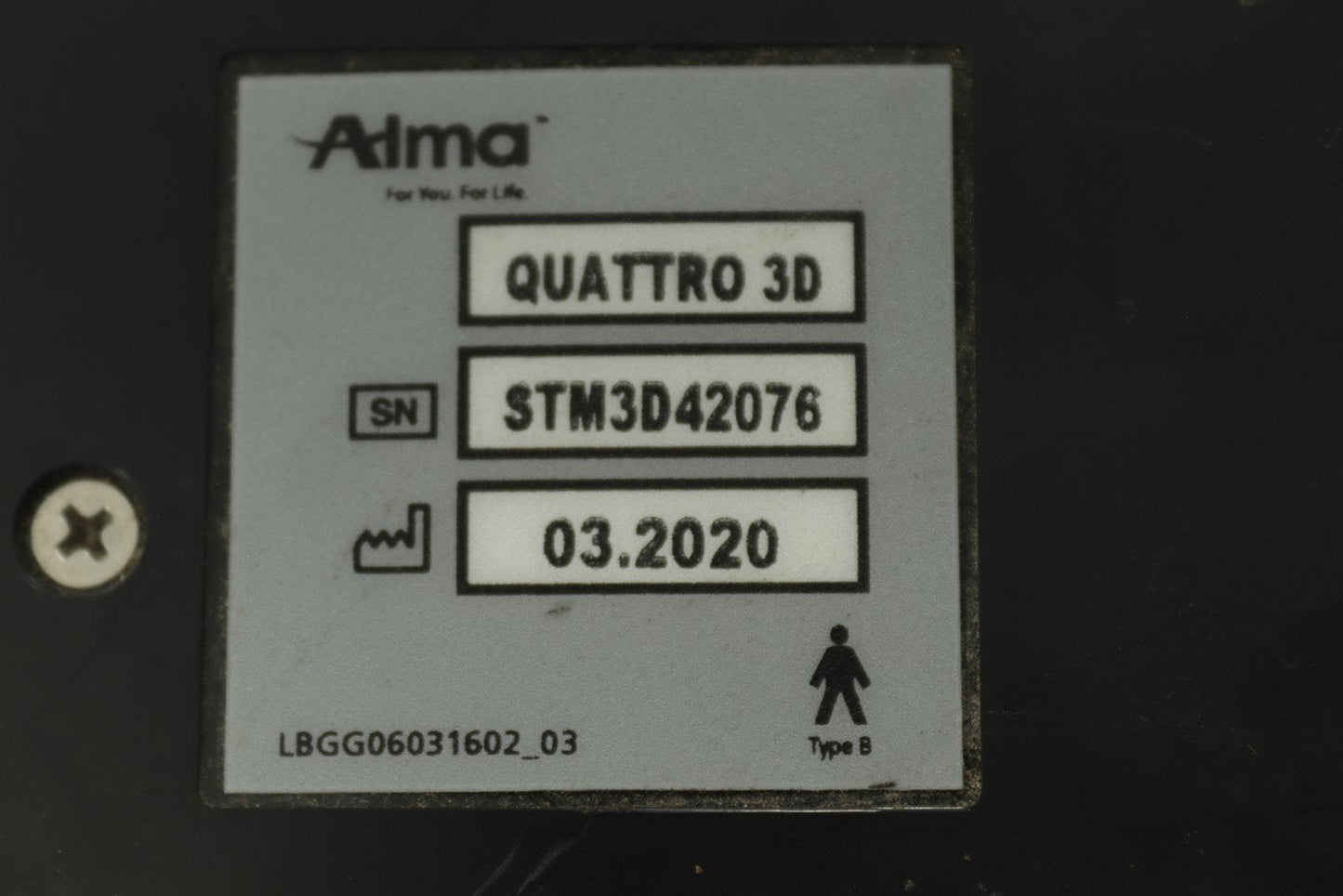 Alma Laser HandPiece Quattro 3D Harness CABLE ONLY