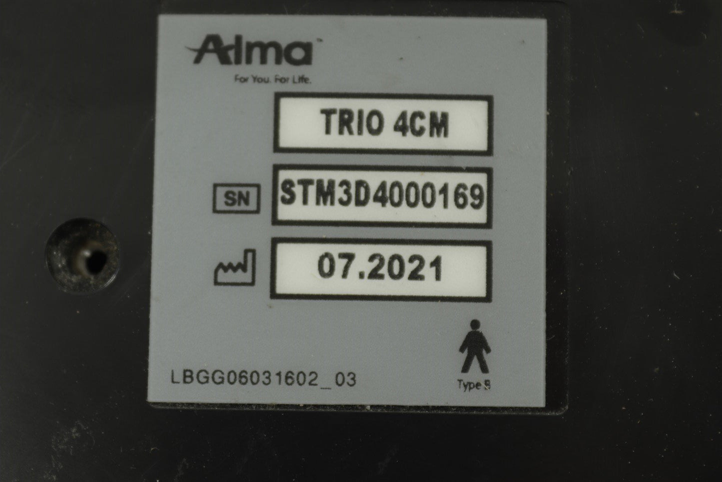 Alma Laser HandPiece Trio 4CM Harness CABLE ONLY