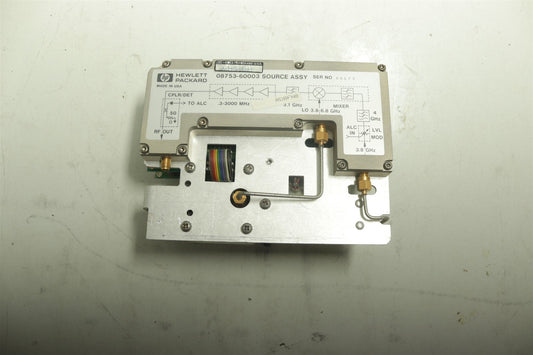 Gigatronics 12000A Microwave Synthesizer Front Panel Assy