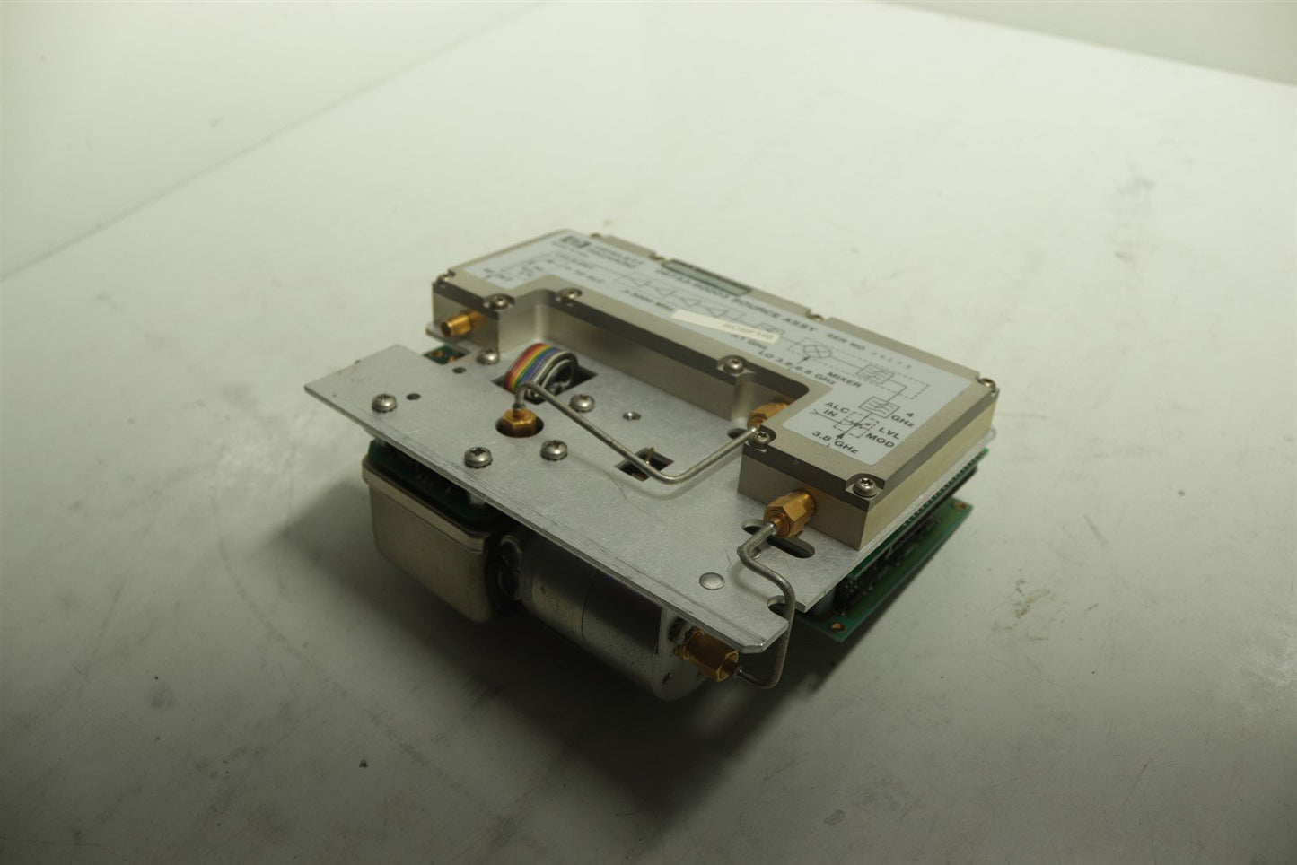 Gigatronics 12000A Microwave Synthesizer Front Panel Assy
