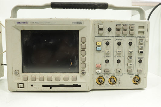 Tektronix TDS3032 2 Channel Color Digital Oscilloscope 300MHz 2.5GS FOR PARTS!