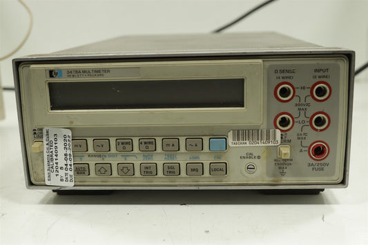 HP 3478A Multimeter 5.5 Digit TESTED