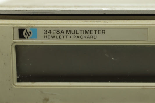 HP 3478A Multimeter 5.5 Digit TESTED