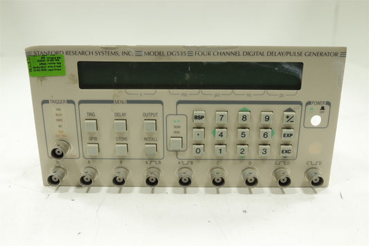 SRS Stanford Research DG535 Four Channel Digital Delay Pulse Generator