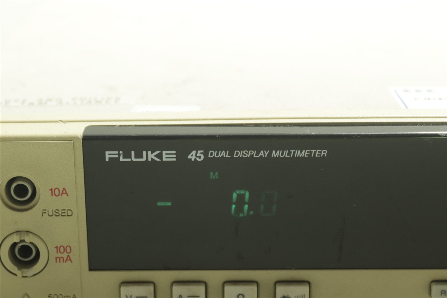 Fluke 45 DMM Dual display Multimeter Volts/Ohms/Amps Calibrated till 2025 TESTED