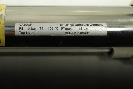 KROHNE FLOWMETER Calibration Laboratory PED G1 3.3 SEP