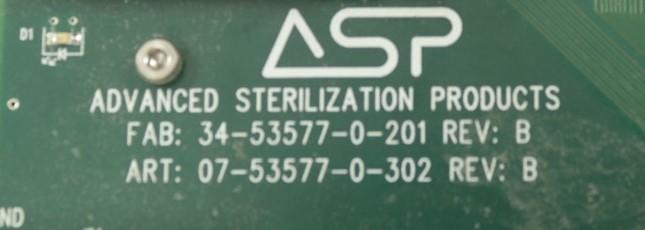 ASP Sterrad NX Sterilizer Universal Control Board Assembly 34-53577-0-201