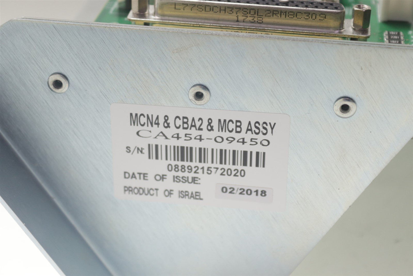 HP Indigo MCN4 CBA2 MCB Assy CA454-09450 CA456-00300 CA456-01050