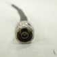 Times Microwave Systems Coaxial 1m Cable Type N to Type N M-M SLU18-NMNM-01.00M