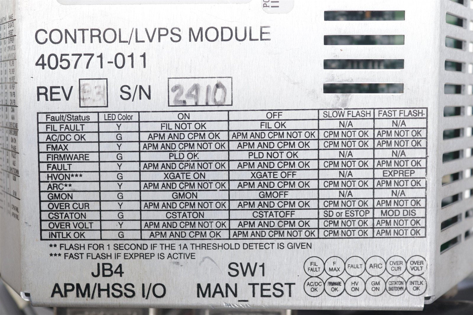 Philips Brilliance CT Cathode Power Module 405794 011 REV J 4535