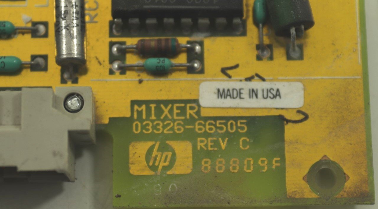 HP MIXER Board 03326-66505