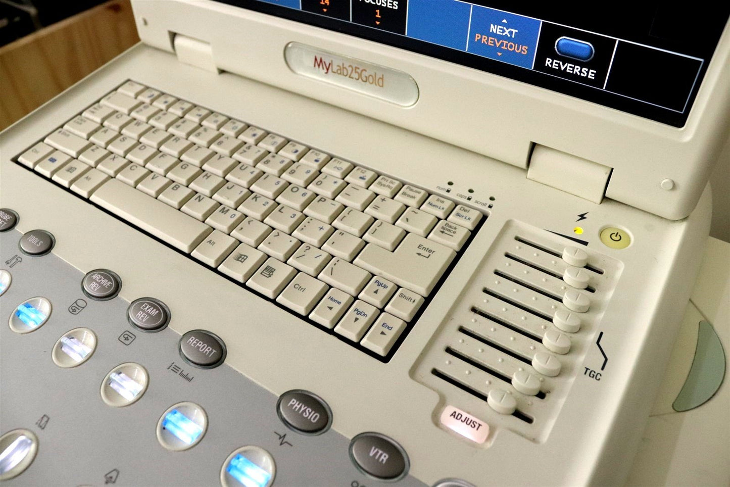 TESTED Esaote MyLab25 Gold 7340 Ultrasound With 2 Probes