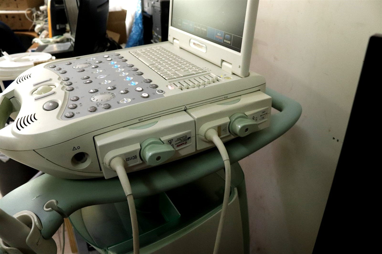 TESTED Esaote MyLab25 Gold 7340 Ultrasound With 2 Probes