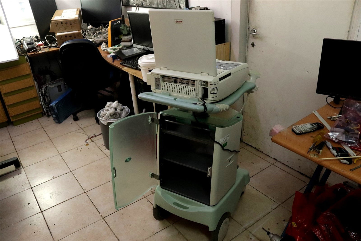 TESTED Esaote MyLab25 Gold 7340 Ultrasound With 2 Probes