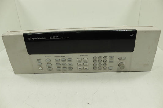 HP Agilent 34980A Multification Switch/Measure Unit Front Panel PCB 34980-26502