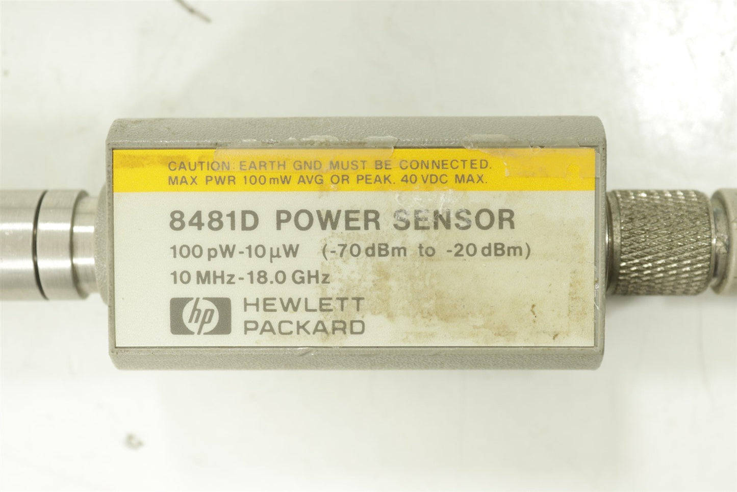 Full Set HP 437B Power Meter, 8481D Sensor, 2x NAT-15 Attenuators & 11730A Cable