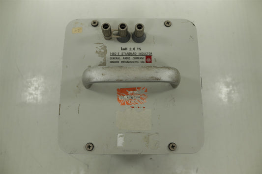 GR General Radio GenRad 1482E Standard Inductor 1mH 1482-E