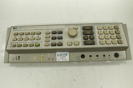 HP 8566B Spectrum Analyzer 100Hz-2.5GHz/2-22GHz Front Panel Assy