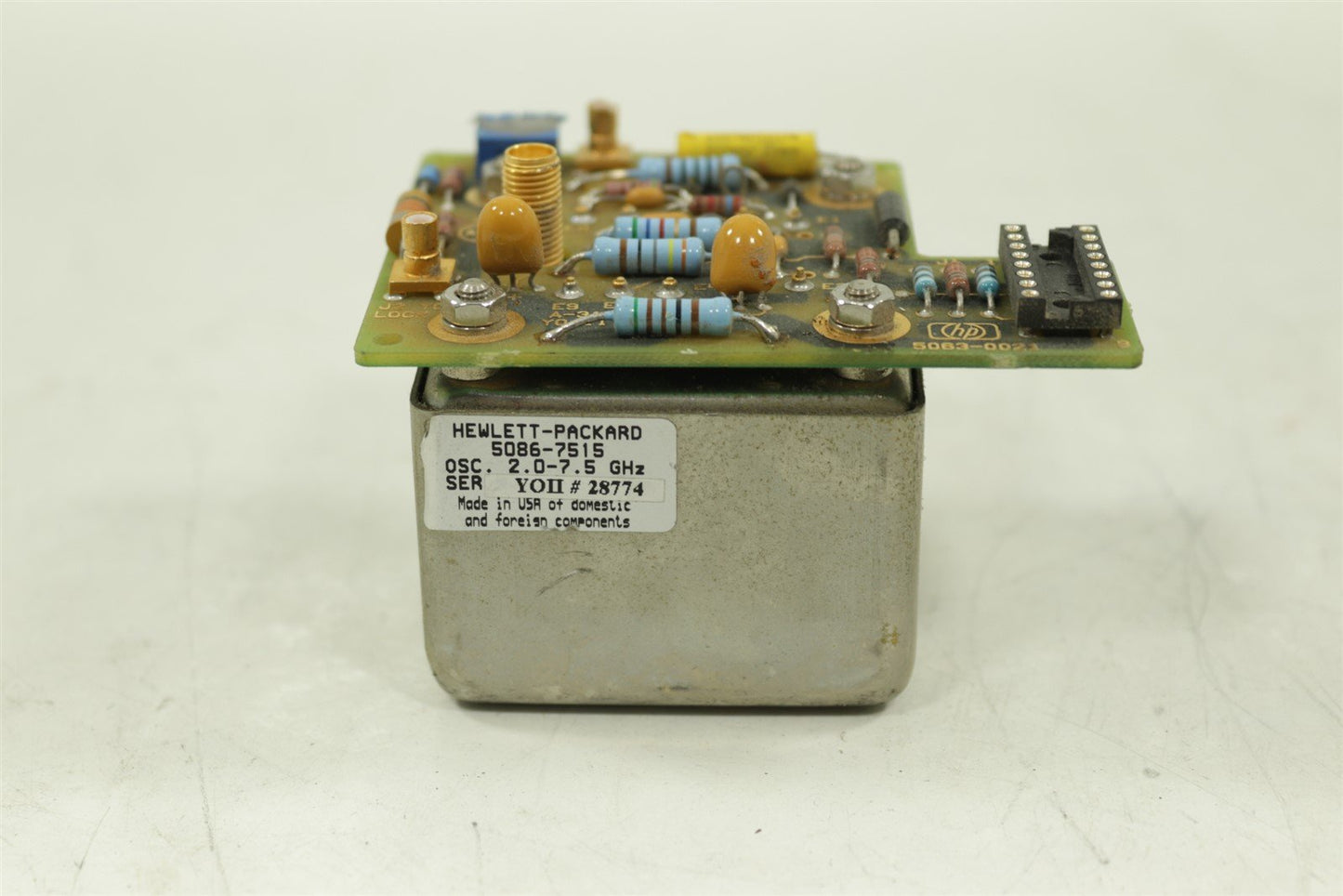 HP Agilent 8360x Signal Generators YIG Oscillator 2.0 - 7.5GHz 5086-7515