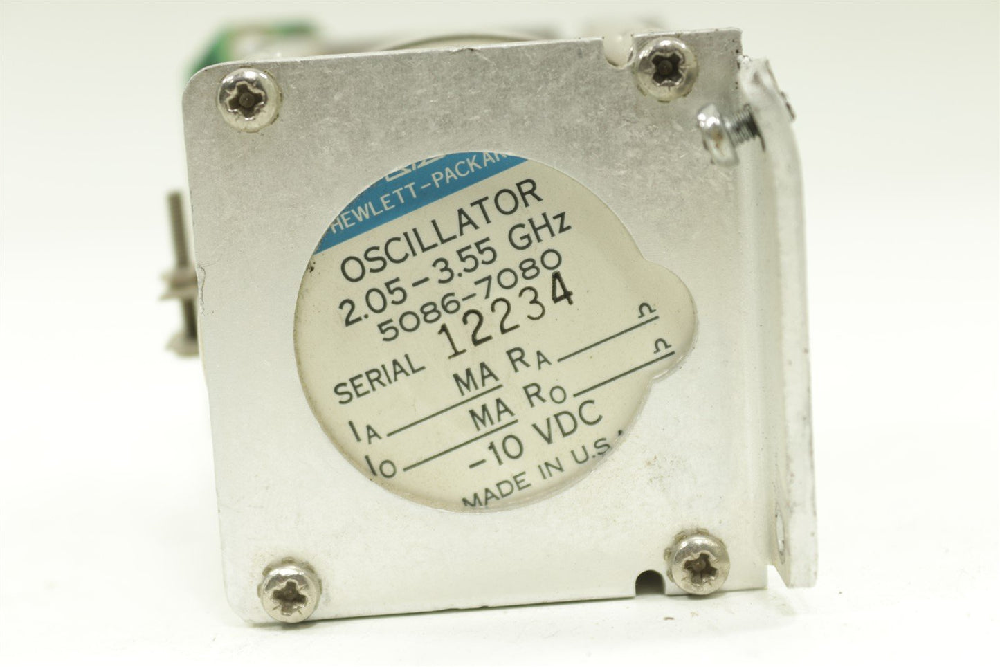 HP 6050A 2.05-3.55GHz SMA YIG Oscillator 5086-7080