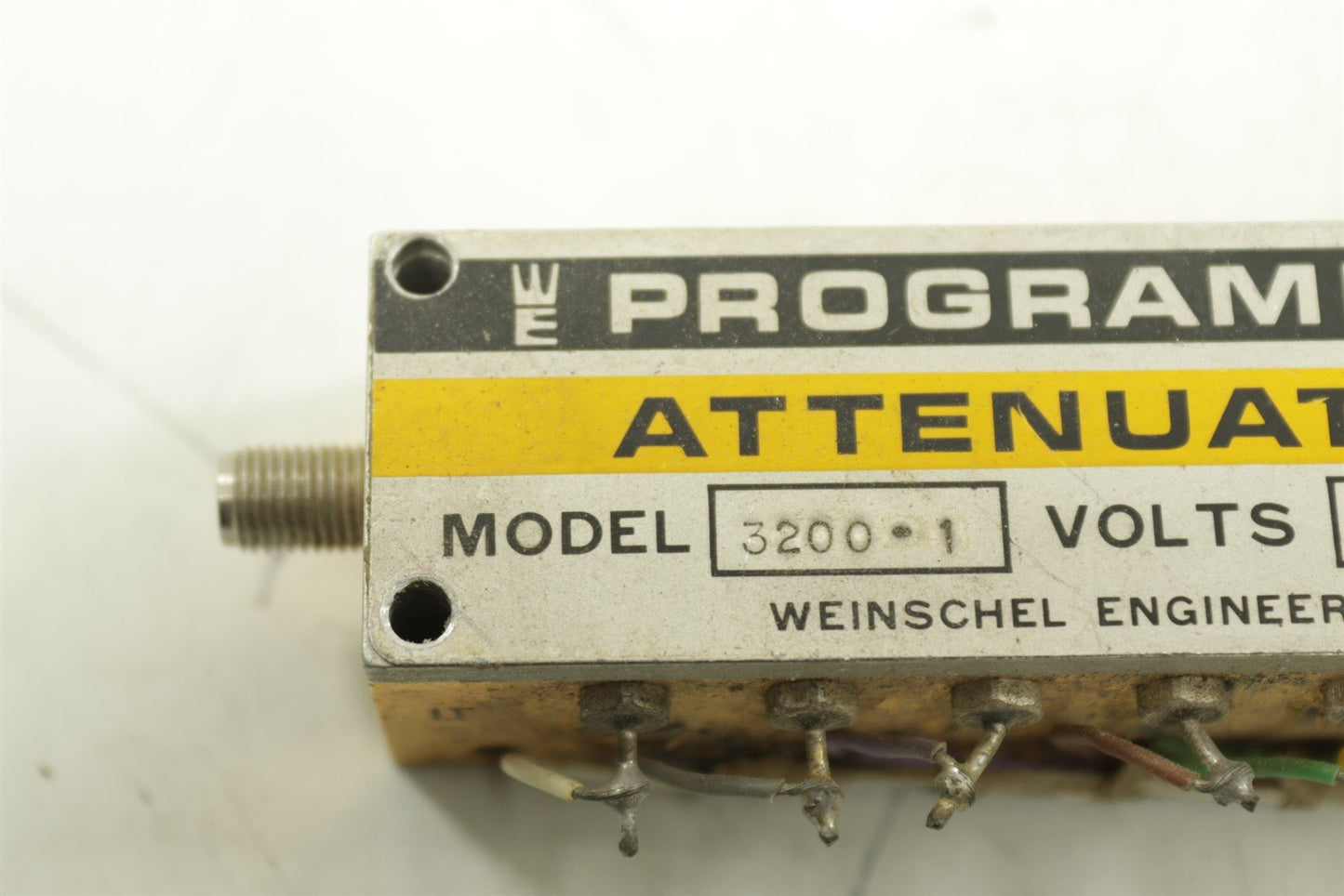 Weinschel 3200-1 Programmable Attenuator DC-3.0GHz 12V