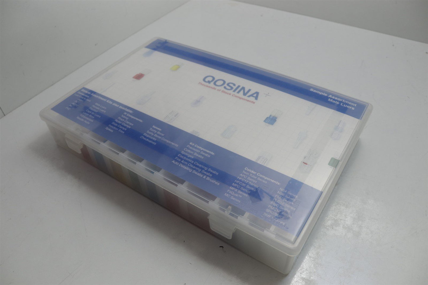 Qosina Male Luer Connectors Sample Assortment Kit