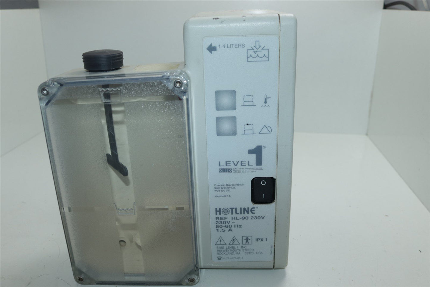 Smiths Medical HL-90 Hotline Fluid Level 1 Fluid Warmer