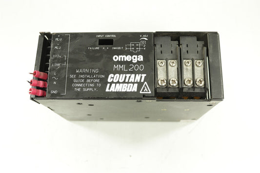 Lambda Omega MML 200 Power Supply Input:5V 25A , 12V 6A Output: 200W