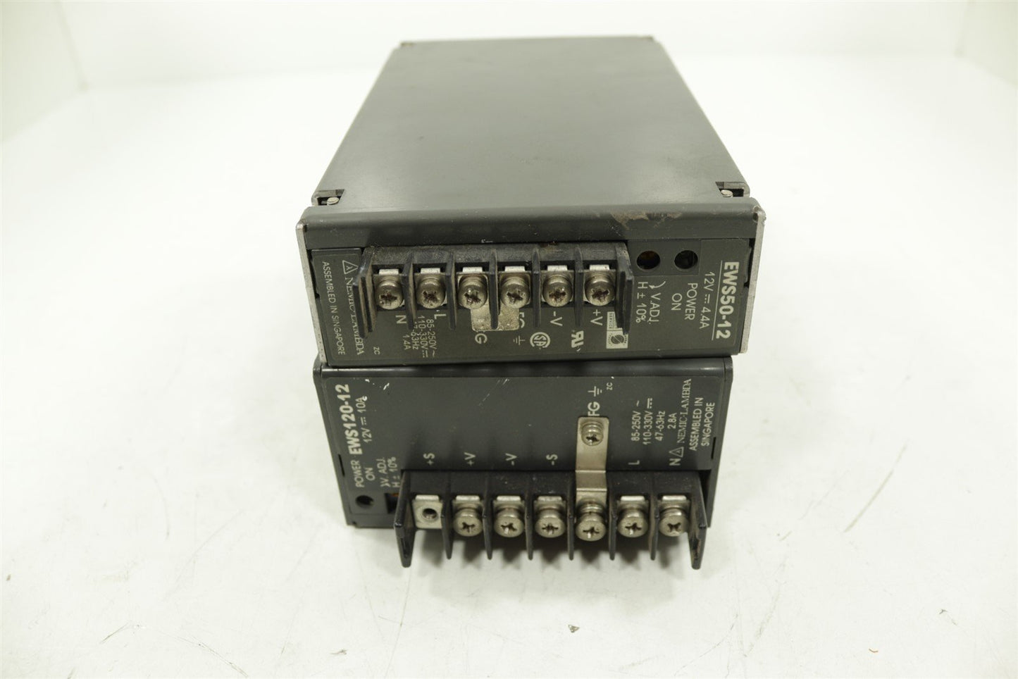 LAMBDA Power Supplies EWS50-12 12 Volt 4.4 Amp And EWS120-12 12 Volt 10 Amp