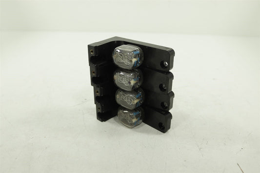 LOT OF 4 National Electronics Decimal Counter Nixie Tube 1970-0009