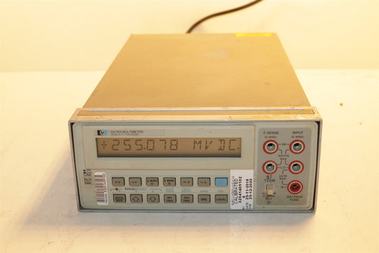 HP 3478A Precision Multimeter 5.5 Digit Tested