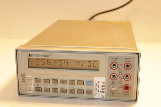 HP 3478A Precision Multimeter 5.5 Digit Tested
