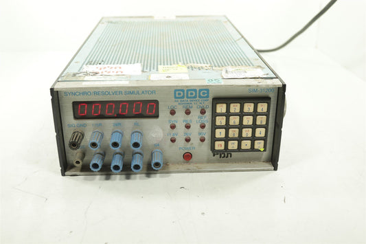 DDC SIM-31200 Synchro/ Resolver Simulator As-Is