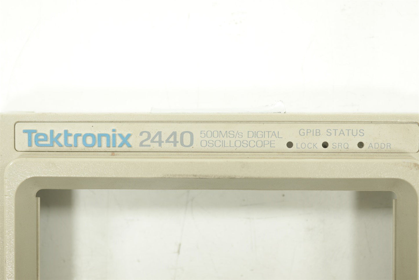 Tektronix 2440 Oscilloscope Front Panel Plastic 101-0096