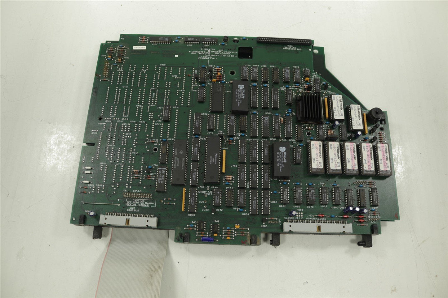 Tektronix 2440 Oscilloscope Display board + Control board assy 671-0366-02