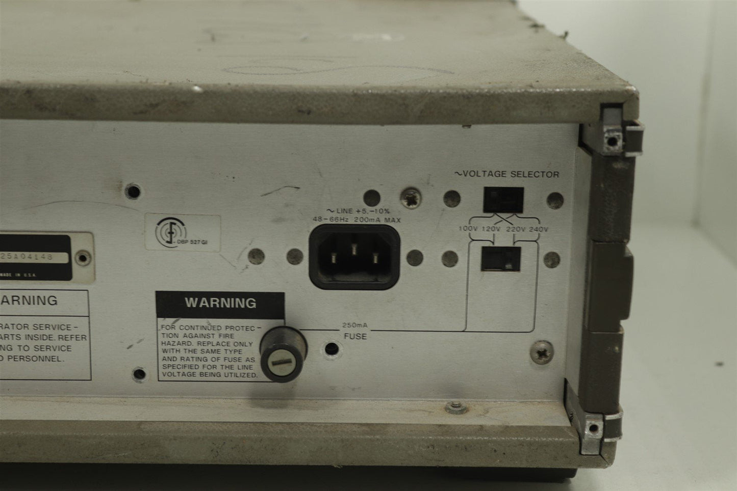 HP Agilent 339A Distortion Measurement Set UNTESTED Comes as is