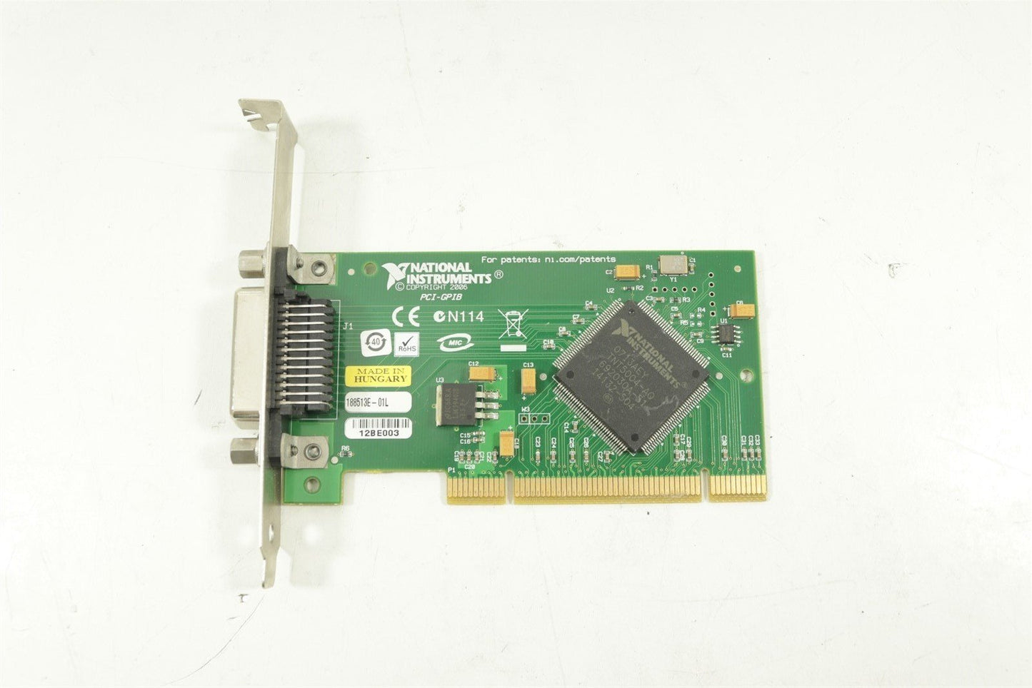 National Instruments PCI-GPIB Interface Adapter Card 188513E-01