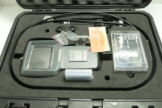 Borescope Inspection Camera Takes Photos & Videos w/ Light, Zoom and Case