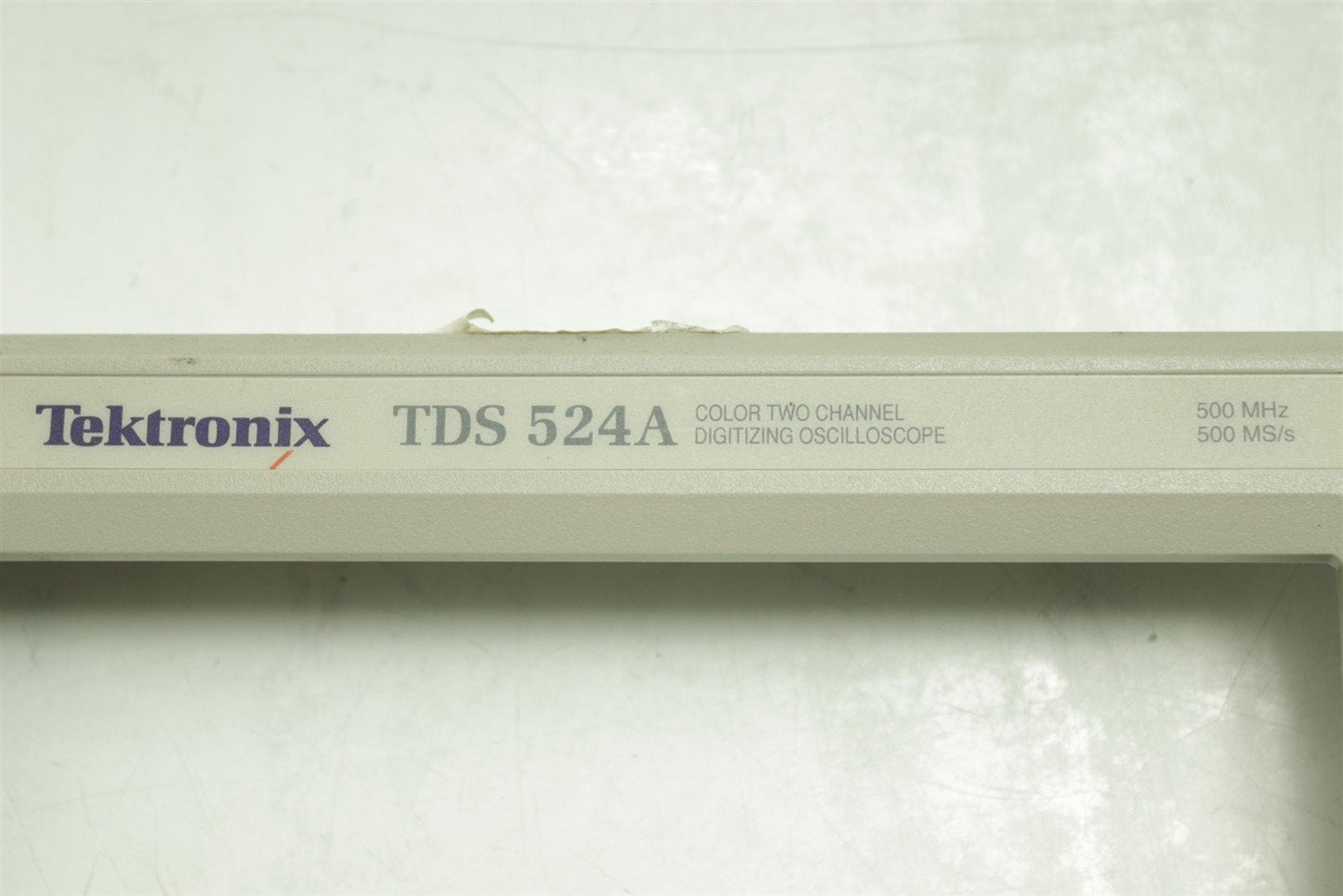 Tektronix TDS 524A Digital Oscilloscope Front Panel Plastic & Buttons
