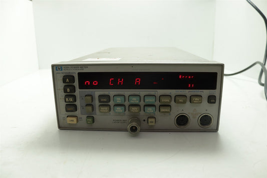 HP 438A Power meter -70dBm to +44 dBm 100 kHz to 26.5 GHz