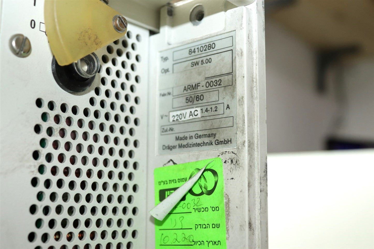 Drager Babylog 8000 Plus Ventilator 8410280