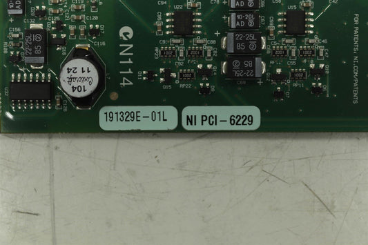 National Instruments NI PCI-6229 Card 16 Bit 250 Ks/s 32 Analog 191329E-01L