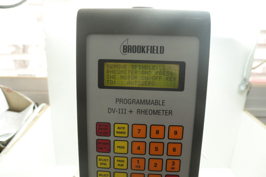 Used Brookfield DV-III+ Rheometer LVDV-III+ CP